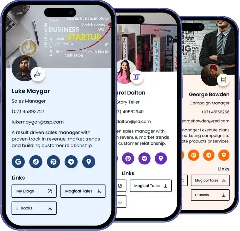 Digital Business Cards Built for Your Whole Team